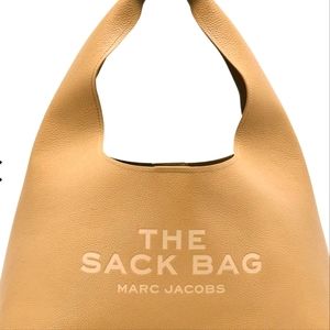 MARC JACOBS SACK BAG BEIGE NUDE TAN